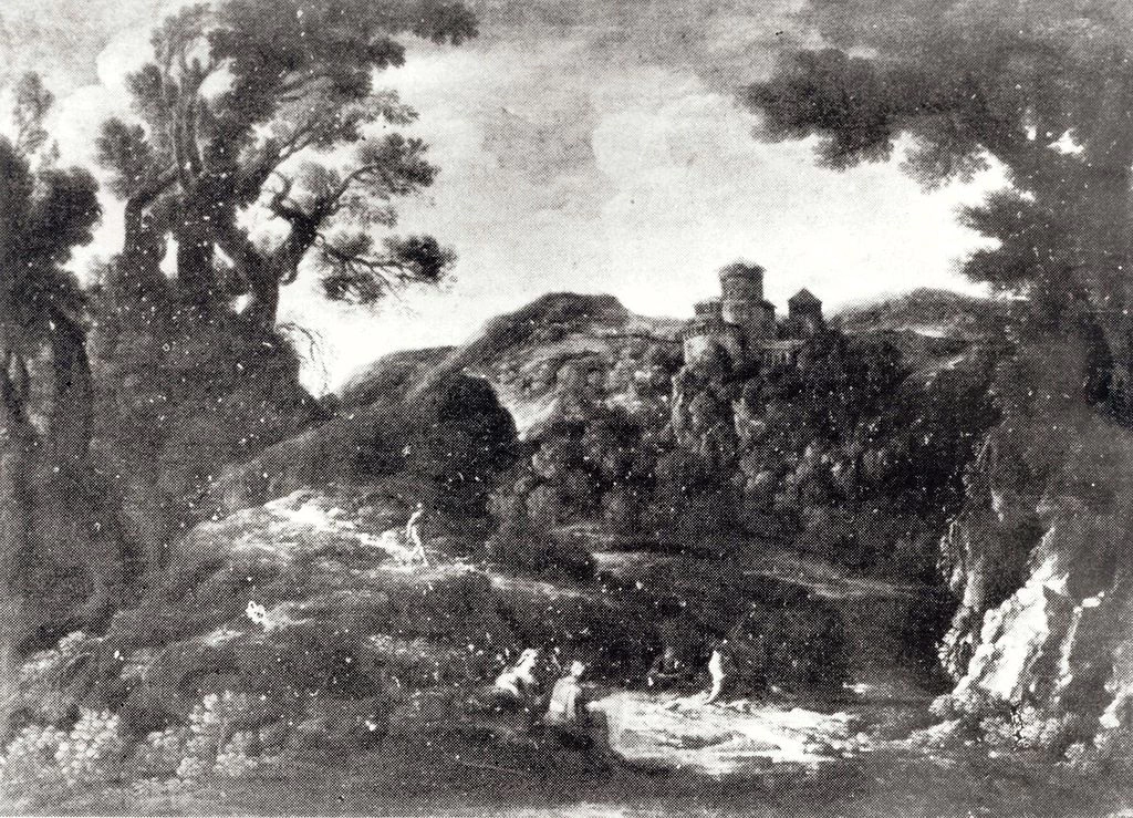 Gaspard Dughet - 242, Paesaggio idilliaco, Museo nazionale di Varsavia
